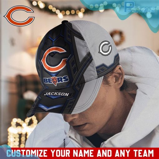 chicago bears nfl classic cap custom name personalized 2 IBJ4Y