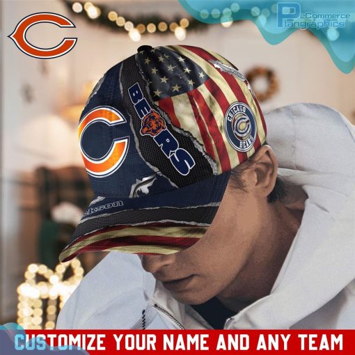 chicago bears nfl classic cap personalized custom name pl21412025 2 r1tjM