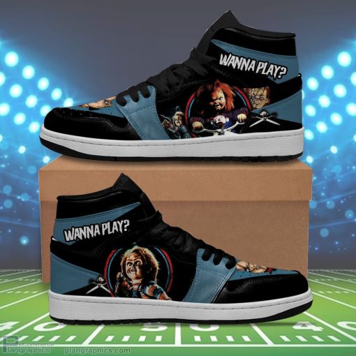 childs play chucky j1 shoes custom horror fans sneakers 135 CRE0s
