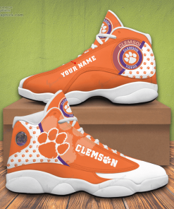 clemson tigers personalized ajd13 sneakers pl1075 386 CmhtU