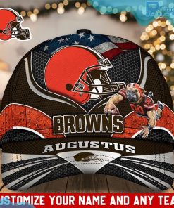 cleveland browns nfl classic cap personalized custom name 1 ucW3E