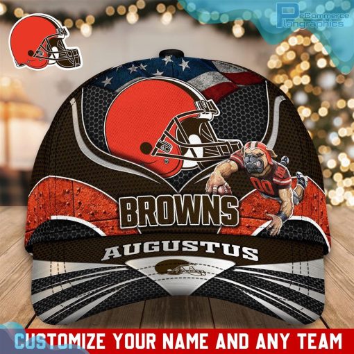 cleveland browns nfl classic cap personalized custom name 1 ucW3E