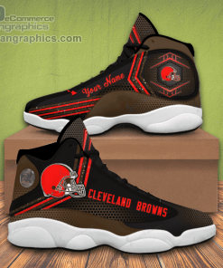 cleveland browns personalized ajd13 sneakers pl1041 385 wgfiT