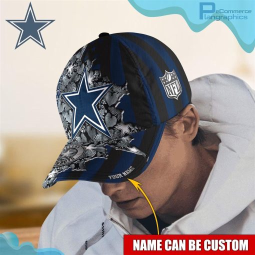 dallas cowboys nfl classic cap personalized custom name pl11212085 2 tgb0B