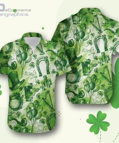 discover cool whole green saintpatricks day vintage hawaiian shirt qL04d