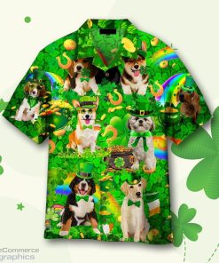 dog love irish patricks day hawaiian shirt zw61z