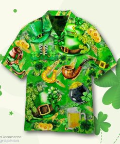 happy st.patricks day hawaiian shirt ZL13b