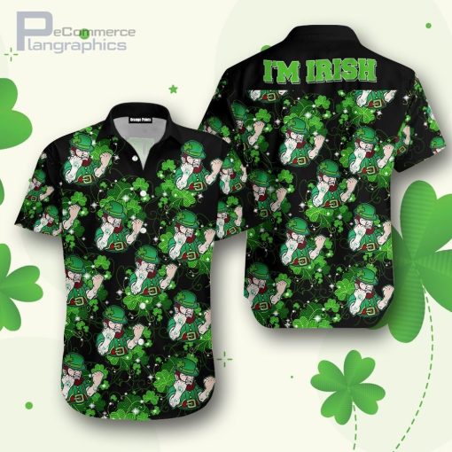 im irish st patricks day hawaiian shirt rZOcY