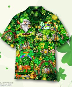 irish gnomes so cute on st patrick day hawaiian shirt Nauie