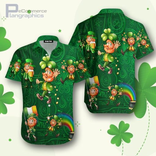 irish saint patrick day hawaiian shirt 6JSSt