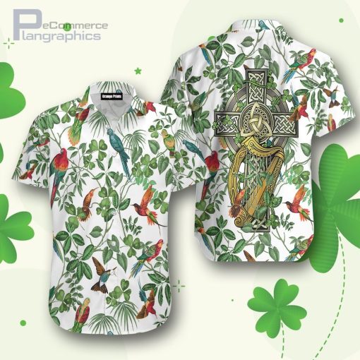 irish saint patricks day hawaiian shirt fpIhF