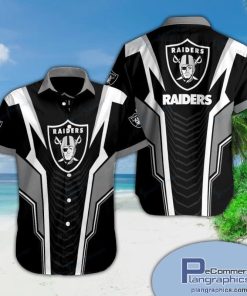 las vegas raiders short sleeve button shirt pl37147 sPesO