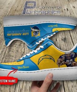 los angeles chargers personalized af1 shoes rba33 1 ycnI6