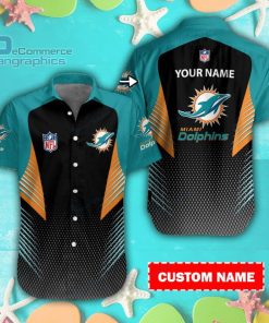 miami dolphins casual button down short sleeve shirt rb374 1 jZwNK