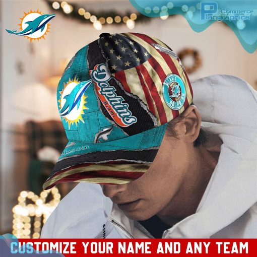 miami dolphins nfl classic cap personalized custom name pl21412020 2 wtjnY