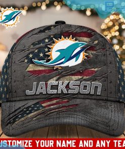 miami dolphins nfl classic cap personalized custom name pl31412031 1 Typ67