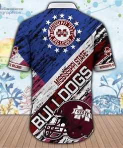 mississippi state bulldogs ncaa button up short sleeve shirt 2 0kg00