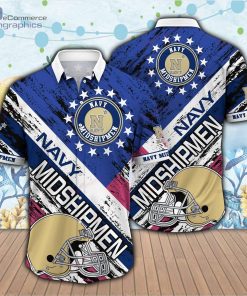navy midshipmen ncaa button up short sleeve shirt 1 lpSIo