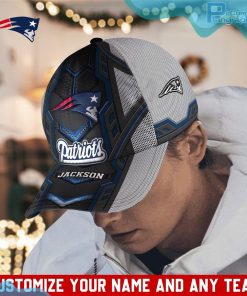 new england patriots nfl classic cap custom name personalized 2 4uxWD