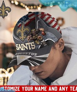 new orleans saints nfl classic cap personalized custom name 2 ZhGQE