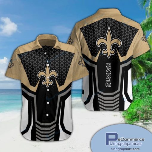 new orleans saints short sleeve button shirt pl14938 sofHa