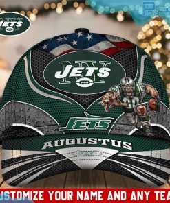 new york jets nfl classic cap personalized custom name 1 jEA11