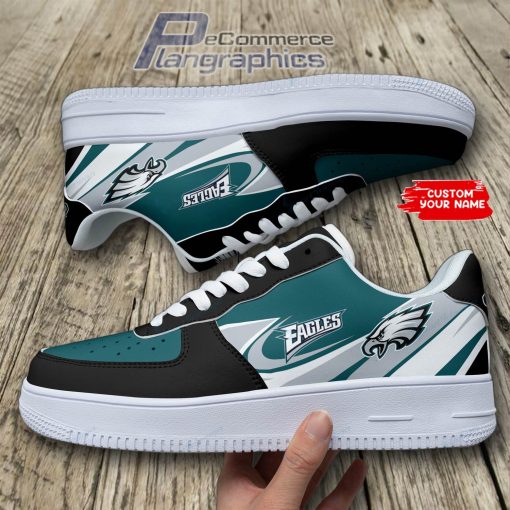 philadelphia eagles personalized af1 shoes 350 3 El8n0