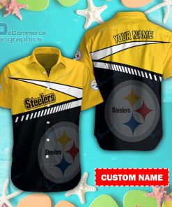pittsburgh steelers casual button down short sleeve shirt rb176 1 nPFT3