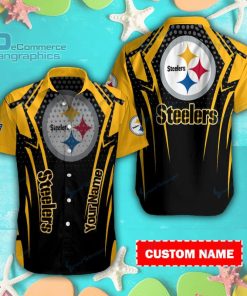 pittsburgh steelers casual button down short sleeve shirt rb222 1 stUuB