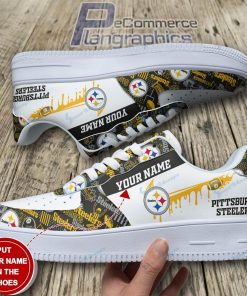 pittsburgh steelers personalized af1 shoes rba124 1 wVs2r