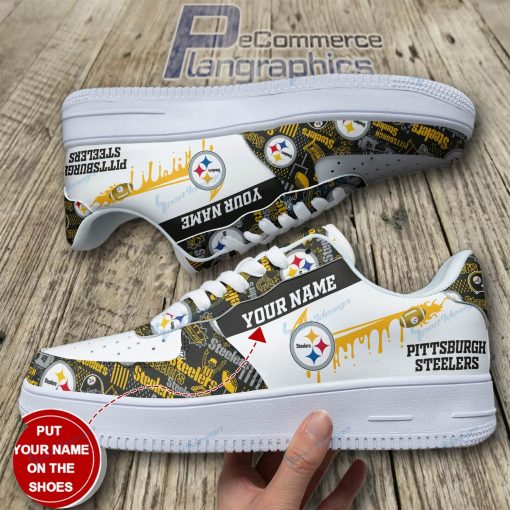 pittsburgh steelers personalized af1 shoes rba124 1 wVs2r