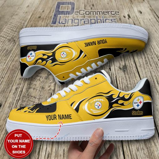 pittsburgh steelers personalized af1 shoes rba133 1 5sd2G