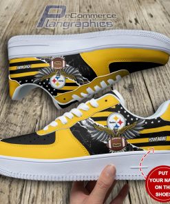pittsburgh steelers personalized af1 shoes rba181 1 cDpqv