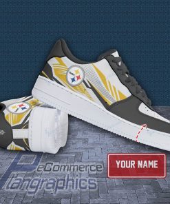 pittsburgh steelers personalized af1 sneakers 97 1 FVXuj