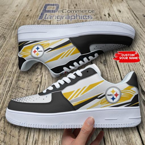 pittsburgh steelers personalized af1 sneakers 97 4 MEqYP