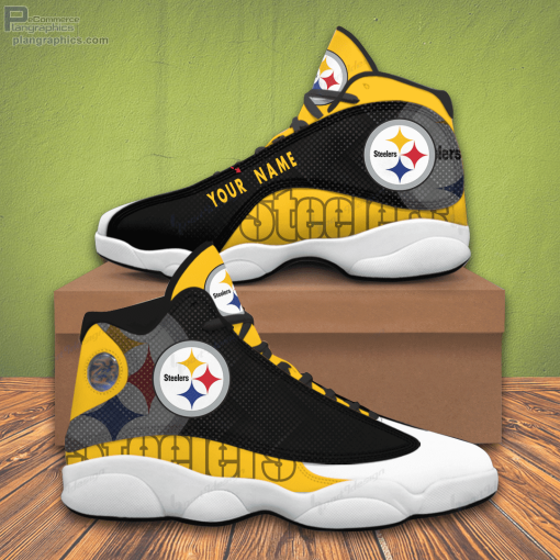 pittsburgh steelers personalized ajd13 sneakers pl1087 367 82VRX