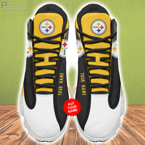 pittsburgh steelers personalized ajd13 sneakers pl1087 821 U6ME6