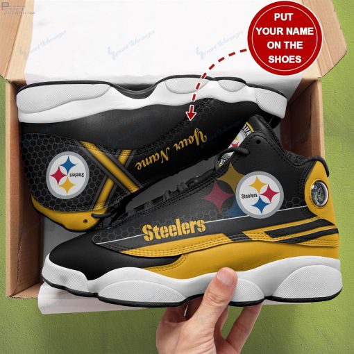 pittsburgh steelers personalized ajd13 sneakers pl1096 172 9YCxl