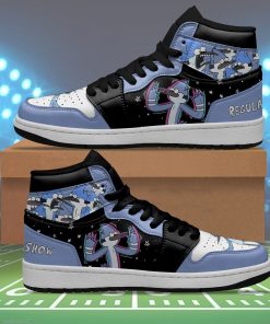regular show mordecai j1 shoes custom sneakers for cartoon fans 32 lxcqY