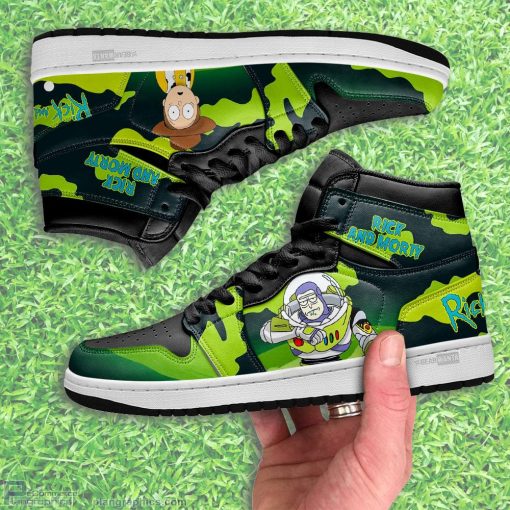 rick and morty crossover toy story air j1s sneakers custom shoes pl6219 24 3MKQC