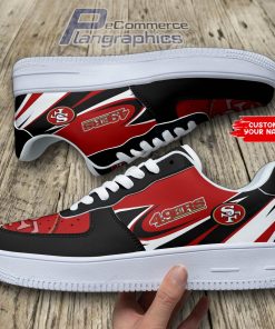 san francisco 49ers personalized af1 shoes 349 2 P4P0W