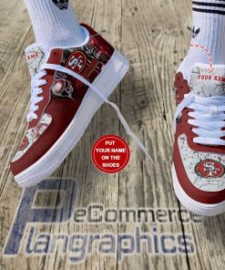 san francisco 49ers personalized af1 shoes rba192 2 BkDoB