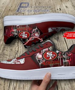 san francisco 49ers personalized af1 shoes rba192 3 YYqOT