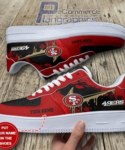 san francisco 49ers personalized af1 shoes rba231 1 6KYEg