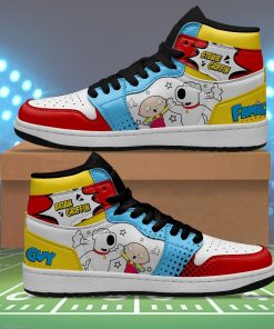 stewie griffin and brian griffin air j1s sneakers custom family guy shoes 16 WwACp