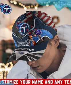 tennessee titans nfl classic cap personalized custom name 2 YBbia
