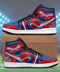 texas rangers j1 shoes custom for fans sneakers tt13 15 3154O