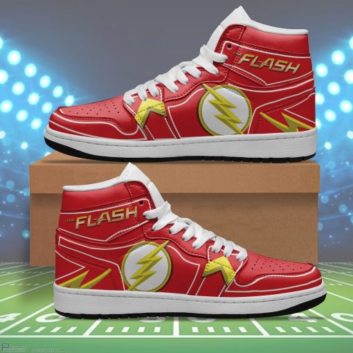 the flash j1 shoes custom super heroes sneakers 13 BBuvc