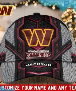 washington commanders nfl classic cap custom name personalized 1 SbF3C