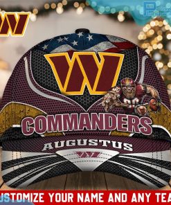 washington commanders nfl classic cap personalized custom name 1 hd1Kp